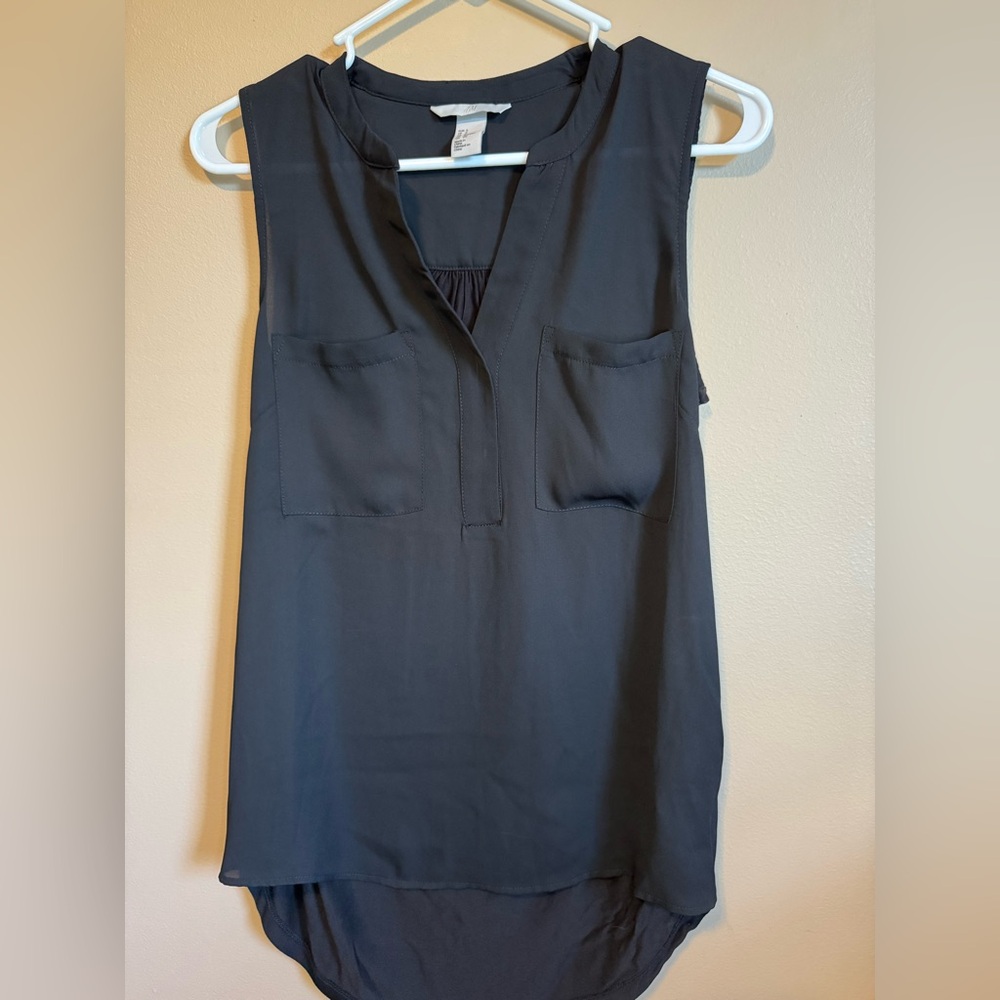 H&M Black Tank Top